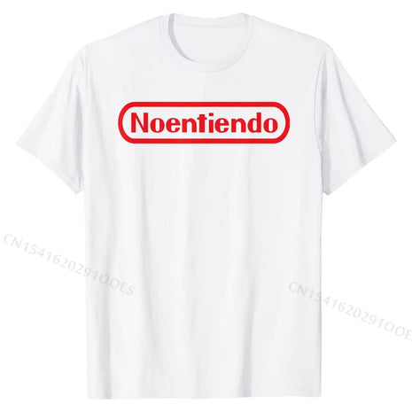 No Entiendo Funny Gamer Unisex T-Shirt for Men & Women – Casual Cotton Tee for Spanish Speakers – Humorous Camisa on Sale