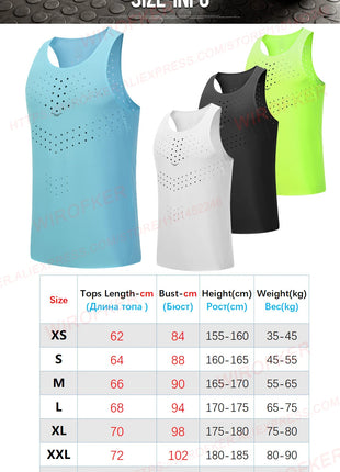 Men’s Sleeveless Gym Shirt – High-Quality Quick-Dry Mesh Tank Top – Breathable Workout Singlet for Fitness & Street Style