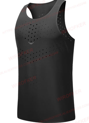 Men’s Sleeveless Gym Shirt – High-Quality Quick-Dry Mesh Tank Top – Breathable Workout Singlet for Fitness & Street Style
