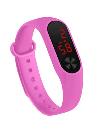 Smartwatch for Men & Women – Sports Fitness Tracker with LED Display – Stylish Electronic Hand Ring Watch