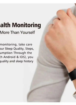 Smart Bracelet – Heart Rate & Blood Pressure Monitor, Pedometer, and Fitness Tracker – For Men & Women