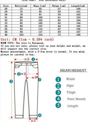 2025 Spring Men’s Straight-Leg Jeans – Elastic Mid-Waist Fit in Smoke Gray & Black – Classic Casual Denim Trousers