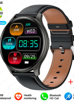 2025 Bluetooth Calling Smartwatch – 1.43" AMOLED HD Display – Compatible with Xiaomi & Huawei – For Men & Women