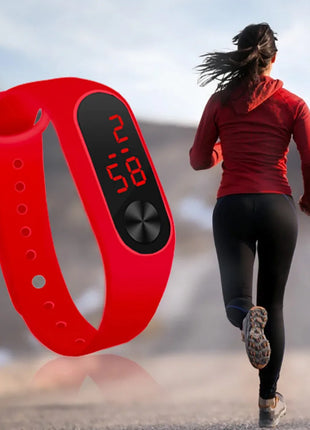 Smartwatch for Men & Women – Sports Fitness Tracker with LED Display – Stylish Electronic Hand Ring Watch