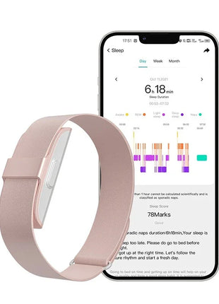 Smart Bracelet – Heart Rate & Blood Pressure Monitor, Pedometer, and Fitness Tracker – For Men & Women