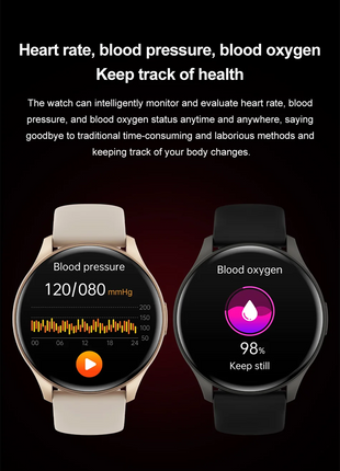 2025 Bluetooth Calling Smartwatch – 1.43" AMOLED HD Display – Compatible with Xiaomi & Huawei – For Men & Women