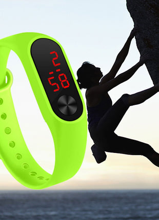 Smartwatch for Men & Women – Sports Fitness Tracker with LED Display – Stylish Electronic Hand Ring Watch