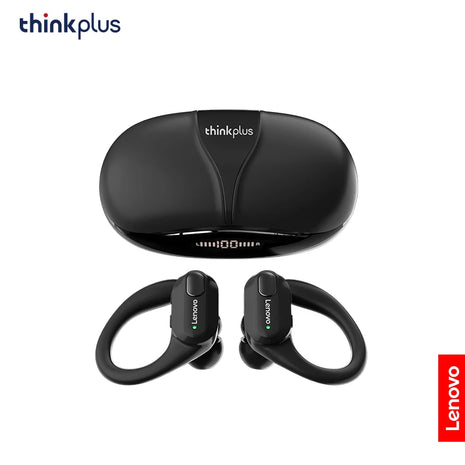 Original Lenovo XT80 Wireless Sports Earphones – Bluetooth 5.3 TWS Headphones with LED Power Display, Hi-Fi Stereo Sound & Built-in Mic