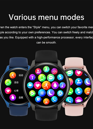 2025 Bluetooth Calling Smartwatch – 1.43" AMOLED HD Display – Compatible with Xiaomi & Huawei – For Men & Women
