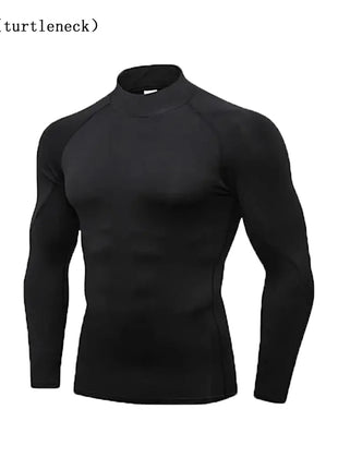 Men’s Long Sleeve Workout T-Shirt – Fitness & Running Sportswear Top for Spring and Autumn – Outdoor Activewear