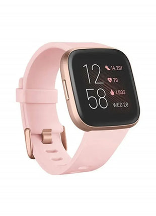 Fitbit Versa 2 Health & Fitness Smartwatch – Heart Rate Monitor, Built-in Alexa, Music Control, Sleep & Swim Tracking – Black/Carbon