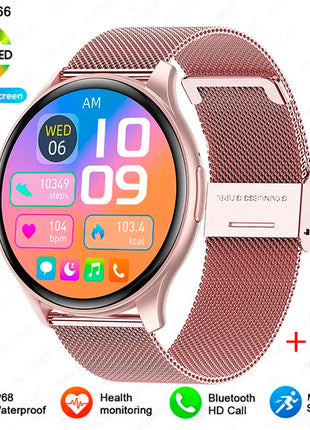 2025 Bluetooth Calling Smartwatch – 1.43" AMOLED HD Display – Compatible with Xiaomi & Huawei – For Men & Women