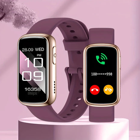 Smart Bracelet with Bluetooth Calling – 1.47" HD Display, Heart Rate & Step Tracker – Sports & Health Monitoring – For Men & Women