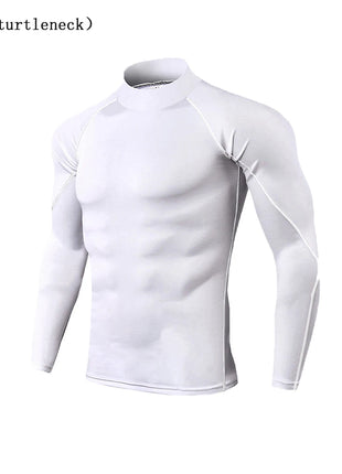 Men’s Long Sleeve Workout T-Shirt – Fitness & Running Sportswear Top for Spring and Autumn – Outdoor Activewear