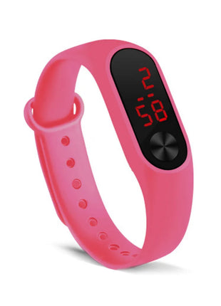 Smartwatch for Men & Women – Sports Fitness Tracker with LED Display – Stylish Electronic Hand Ring Watch