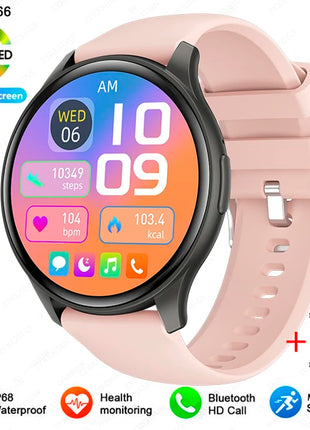 2025 Bluetooth Calling Smartwatch – 1.43" AMOLED HD Display – Compatible with Xiaomi & Huawei – For Men & Women