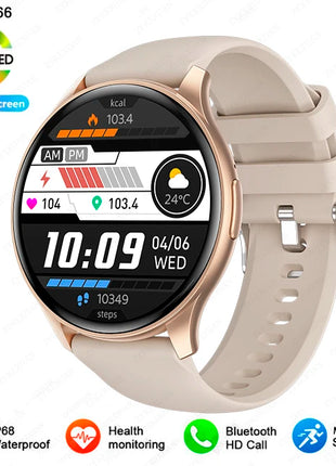2025 Bluetooth Calling Smartwatch – 1.43" AMOLED HD Display – Compatible with Xiaomi & Huawei – For Men & Women