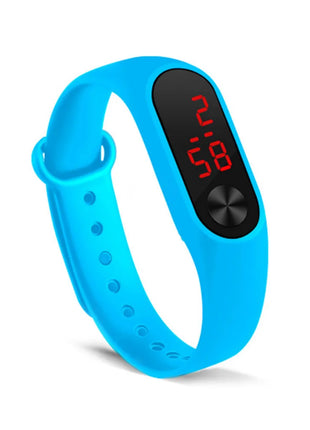 Smartwatch for Men & Women – Sports Fitness Tracker with LED Display – Stylish Electronic Hand Ring Watch