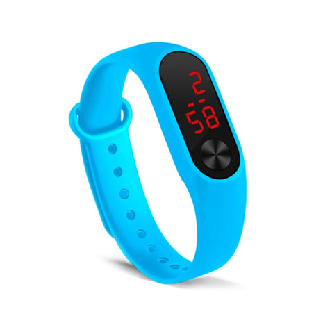 Smartwatch for Men & Women – Sports Fitness Tracker with LED Display – Stylish Electronic Hand Ring Watch