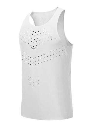 Men’s Sleeveless Gym Shirt – High-Quality Quick-Dry Mesh Tank Top – Breathable Workout Singlet for Fitness & Street Style