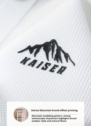 Men’s Cool Summer Short Sleeve T-Shirt – Ice Smooth Fiber Fabric with High Frequency Craft Logo (Style K5210004556)